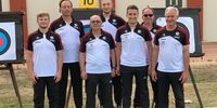 Foto: DSB / Das deutsche Team bei der WM (v.l.): Simon Schormeier, Karl-Heinz Blumtritt, Bernhard Kreps, Moritz Blumtritt, Robin Bosch, Martin Wilke, Karl-Ernst Weißmann.