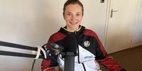 Foto: DSB / Sandra Reitz sprach im DSB-Podcast Volltreffer 50 Minuten über sich und ihre Karriere.