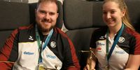 Foto: DSB / Oliver Geis und Doreen Vennekamp gewannen nicht nur EM-Silber und -Gold, sondern auch Quotenplätze für Krakau 2023 und Paris 2024.