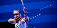 Foto: World Archery / Florian Unruh ließ die Pfeile in Paris bisher gekonnt und zielgenau fliegen.