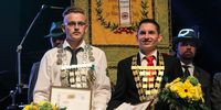 Foto: DSB / Bundesjugendkönig Jens Gärtner (Rheinland, links) und Bundeskönig Sebastian Herrmany (Pfalz) sind aufgrund der Corona-Pandemie ein weiteres Jahr im Amt.