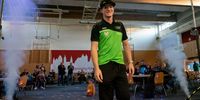 Foto: Hitzhofen-Oberzell / Viel Rauch und viel Erfolg: Gelungenes Heimspiel für Paul Fröhlich und den SV Hubertus Hitzhofen-Oberzell.
