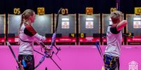 Foto: World Archery / Die Weltmeisterinnen Charline Schwarz und Michelle Kroppen werden in Las Vegas am Start sein.