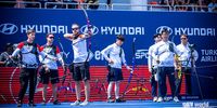 Foto: WA / Gehen mit Weltcup-Silber aus Korea in den Final Qualifier nach Antalya: Jonathan Vetter, Moritz Wieser und Florian Unruh hier im Finale gegen Korea.