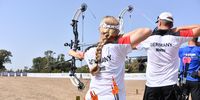 Foto: WAE / Lisa Zettl im U18-Mixed und Simon Moritz im U21-Team greifen bei der Nachwuchs-EM in Rom mit ihren Mitstreitern nach Gold.