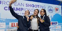 Foto: ESC / Bitte lächeln! Europameisterin Doreen Vennekamp wird beim Weltcup in München auch wieder auf die Französinnen Heloise Fourre und Mathilde Lamolle treffen.