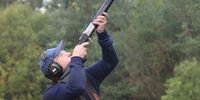 Foto: Martina Brandes / Bei der DM FITASC Parcours ist das ganze Repertoire der Schützen gefordert.