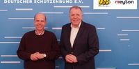 Foto: DSB / Thomas Mosene, Geschäftsführer MEYTON, und DSB-Bundesgeschäftsführer Jörg Brokamp freuen sich auf die weitere Zusammenarbeit.