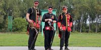 Foto: ISSF / Das Trio Paul Pigorsch, Andreas Löw und Steve Eidekorn präsentierte sich im Team-Wettkampf gut und wurde Achter.