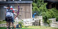 Foto: World Archery / Florian Unruh ist begeisterter Feldbogenschütze und nahm an den World Games 2022 und 2025 teil.
