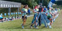 Foto: Britta Kußmaul / Die Kombination aus Laufen und Schießen - aus Ausdauer und Präzision - macht die Disziplin Sommerbiathlon (hier von der DM Luftgewehr 2025) so attraktiv.