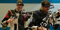 Foto: ISSF / Nach Mixed-Gold beim Weltcup in Granada wollen Anna Janßen und Maximilian Dallinger bei der EM in Györ auch wieder Grund zum Strahlen haben.