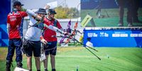 Foto: World Archery / Florian Unruh musste sich im Halbfinale dem routinierten Briten Patrick Huston geschlagen geben.