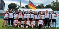 Foto: DSB / Ein sehr großes und sehr erfolgreiches deutsches Bogen-Team in Ruse.