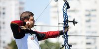 Foto: World Archery / Tim Krippendorf belohnte sich bei seinem ersten internationalen Auftritt gleich mit Silber.