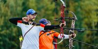 Foto: World Archery / Florian Stadler musste sich bei der WM nur Mike Schloesser (NED) geschlagen geben.