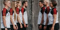 Foto: DSB / Das olympische Bogenteam mit v.l. Michelle Kroppen, Charline Schwarz, Lisa Unruh, Florian Unruh, Oliver Haidn, Marc Dellenbach und Natalia Butuzova holt sich den letzten Schliff in Berlin.