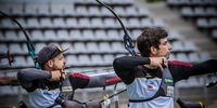 Foto: World Archery / Maximilian Weckmüller und Johannes Maier (rechts) sind zwei aussichtsreiche Anwärter für das WM-Team 2021.