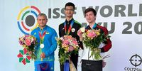 Foto: DSB / Robin Walter (rechts) gewinnt beim Weltcup in Baku die Bronzemedaille