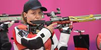 Foto: Picture Alliance / Jolyn Beer zeigte bei ihrer olympischen Premiere einen ordentlichen Wettkampf mit dem Luftgewehr.
