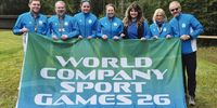 Foto: BSSB / Das erfolgreiche Team des BSSB bei den World Company Sport Games in Dänemark.