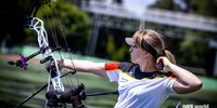 Foto: World Archery / Compounderin Katharina Raab hat sich erstmals in ihrer Karriere für das Weltcupfinale qualifiziert. 