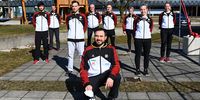 Foto: Michael Heise / So sieht das EM-Team Luftpistole der Frauen & Männer vorbehaltlich der Zustimmung des BA Spitzensport aus.