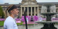 Foto: Eckhard Frerichs / Mit voller Konzentration zur nächsten Medaille? Charline Schwarz will nach Bronze 2024 wieder auf das DM-Treppchen.