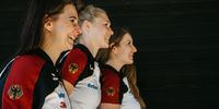 Foto: DSB / Ein verschworenes Team: Die Pistolen-Frauen Monika Karsch, Carina Wimmer und Doreen Vennekamp. Die zwei Erstgenannten nahmen im "Neuling vs. Routinier"-Interview Stellung.