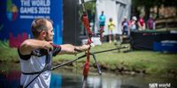 Foto: World Archery / 2022 gewann Florian Unruh die World Games in Birmingham. Nun will er sich für die World Games in Chengdu 2025 qualifizieren.