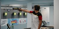 Foto: Team Deutschland / Geht für Deutschland mit der Luftpistole an den Start: Theodor Findeisen