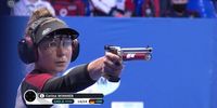 Foto: DSB / Sensationeller Auftritt von Carina Wimmer, der mit EM-Gold und dem Tokio-Quotenplatz belohnt wird.