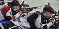 Foto: Harald Strier / Wie aus einem Guss! Jolyn Beer und Maximilian Dallinger gewannen nach starker Vorstellung Bronze im Liegend-Mixed.
