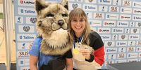 Foto: DSB / Daniela Vogelbacher gewann in Tallinn sensationell die Goldmedaille im Laufende Scheibe 10m Mix.
