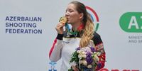 Foto: ISSF / Bei der letzten Weltmeisterschaft, 2023 in Baku, gewann Doreen Vennekamp mit der Sportpistole mit Einstellung des Final-Weltrekords die Goldmedaille.