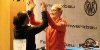 Foto: DSB / Freuten sich über DM-Silber und -Gold: Monika Karsch und Carina Wimmer.