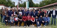 Foto: Birgit Stricker / Teilnehmer aus fünf Nationen und diversen Landesverbänden hatten sich beim Ländervergleich Laufende Scheibe in Walldorf eingefunden.