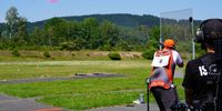 Foto: DSB / Er ließ eine Scheibe nach der anderen zerplatzen: Tobias Wenzel stand bei seinem ersten internationalen Auftritt gleich im Finale und belegte den hervorragenden 7. Platz.