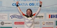 Foto: ESC / Nach einem herausragenden Jahr 2025 mit Erfolgen bei EM und European Olympic Festival wurde Theresa Schnell nun auch zum "Juniorsportler des Jahres" gewählt.