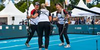 Foto: Eckhard Frerichs / Der Moment! Michelle Kroppen, Katharina Bauer und Charline Schwarz sind Weltmeister.