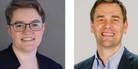 Fotos: DSB / Führungsakademie: Lisa Reich und Thilo von Hagen im Interview.