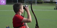 Foto: Eckhard Frerichs / Der Blick voraus zur ersten Schüler-DM im Bogensport.