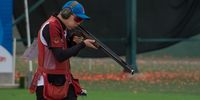 Foto: ISSF / Stark! Marius John schoss sich mit Bestleistung in das Trap-Finale und wurde dort Sechster.