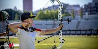 Foto: WA / Mit erst 17 Jahren gewann Simon Moritz bei seinem ersten Weltcup-Auftritt gleich zwei Bronzemedaillen im Team und im Einzel.