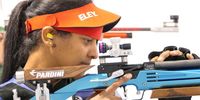 Foto: DSB / Luna Solomon beim Training in Wiesbaden. Sie wird im IOC-Flüchtlingsteam für die Olympischen Spiele in Tokio stehen.