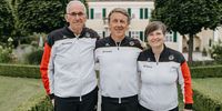 Foto: Lisa Haensch / Das Trainertrio Bogen für Paris 2024: Reinhard Kisselbach, Oliver Haidn und Dr. Grit Reimann.