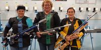 Foto: Philipp Schulz / So sehen die Siegerinnen der Klasse Seniorinnen I aus, v.l.: Iris Zwick, Sabine Hempen und Urusla Plötz.