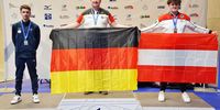 Foto: FFTIR / Elias Stelzl schießt bei der EM in Châteauroux Weltrekord. 