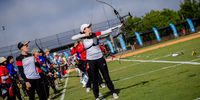 Foto: World Archery / Elisa Tartler und Michelle Kroppen wollen an die z.T. starken Leistungen der ersten zwei Weltcups anknüpfen.