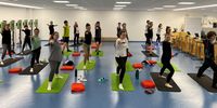 Foto: DSB / Die DSB-Gewehrschützen machen beim Yoga eine gute Figur